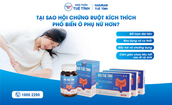 Tại sao hội chứng ruột kích thích phổ biến ở phụ nữ hơn?
