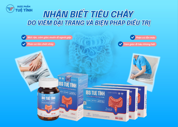 Nhận biết tiêu chảy do viêm đại tràng và biện pháp điều trị