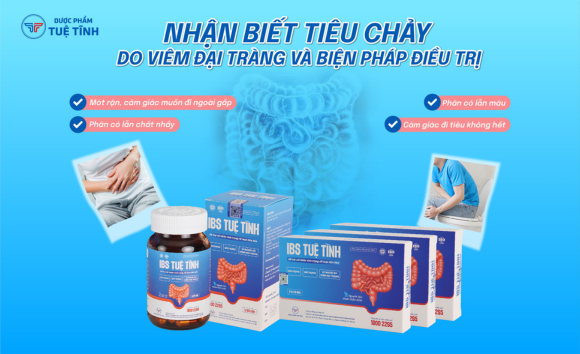 Nhận biết tiêu chảy do viêm đại tràng và biện pháp điều trị
